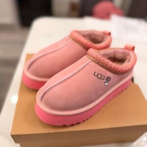 UGG Pink Cozy Slip-Ons